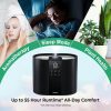 OPOWO Humidifiers for Bedroom, Cool Mist Humidifier for Baby and Plants, 5.5L Top Fill Humidifier for Large Room with Essential Oil Diffuser, Sleep Mode, Timer, Touch and Remote, Auto Off - Black - Image 6