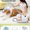 OPOWO Dog Grooming Vacuum, 2.7L Pet Grooming Kit with Dog Clipper Paw Trimmer Nail Grinder, 3 Suction Levels, Low Noise Dog Hair Vacuum with 7 Pet Grooming Tools for Shedding Pet Hair, Home Cleaning - Image 4